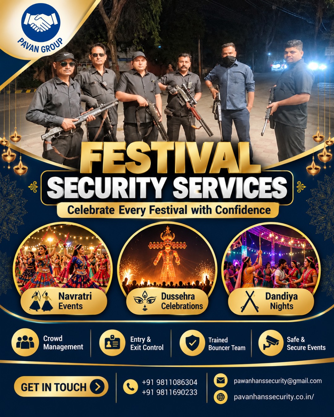 Professional security every occasion